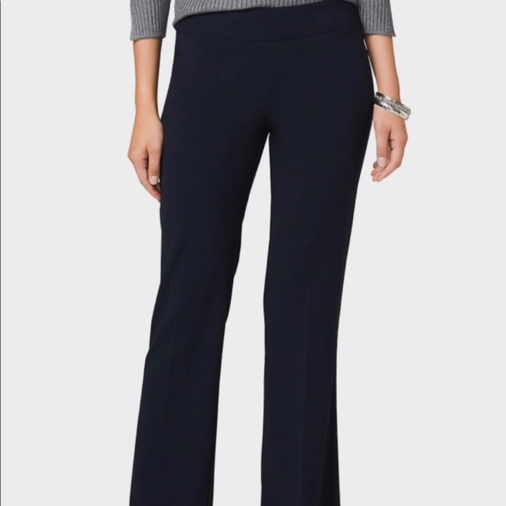 Dress Barn Plus Size Trouser| Tummy Control| Black | Size 16 & 18 Tall